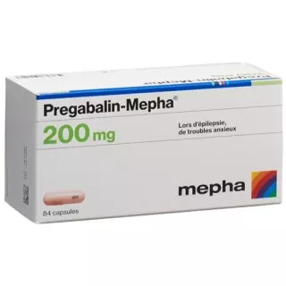 Прегабалин Мефа 200 мг 84 капсулы