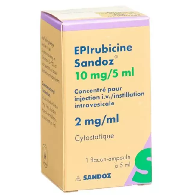 Epirubicin Sandoz 10 mg/5 ml Epirubicin Sandoz 10 mg/5 ml