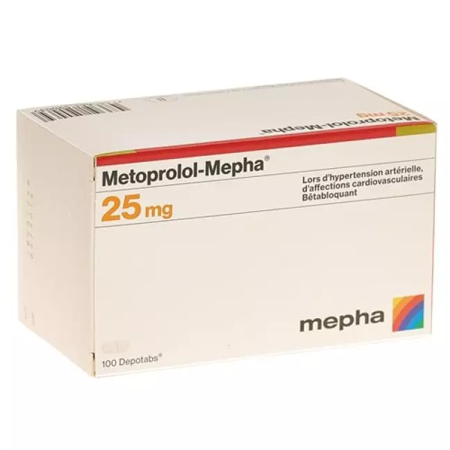 METOPROLOL MEPHA DEPO 25MG METOPROLOL MEPHA DEPO 25MG