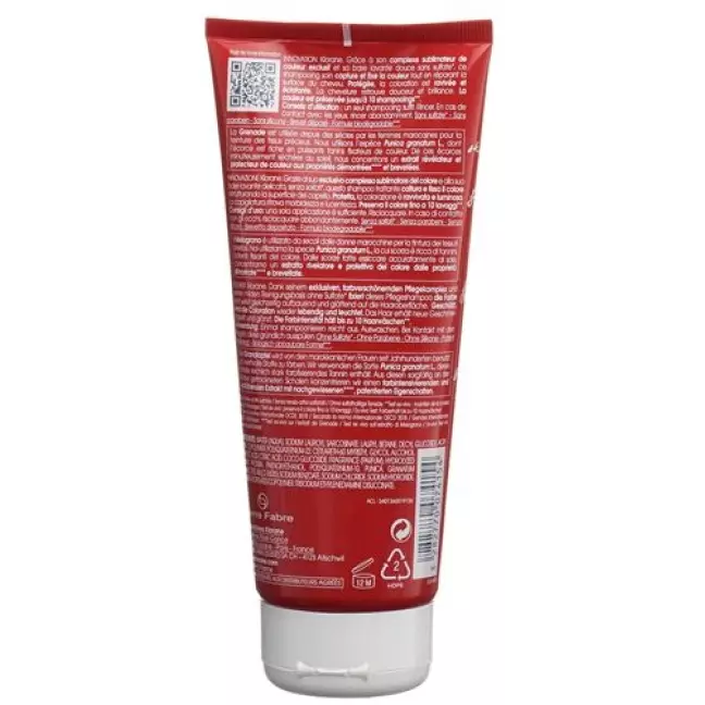 Klorane Granatapfel-Shampoo ohne Sulfate 200мл Klorane Granatapfel-Shampoo ohne Sulfate 200мл