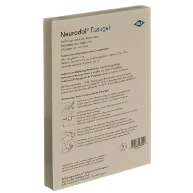 Neurodol Tissugel 10 Pflaster Neurodol Tissugel 10 Pflaster