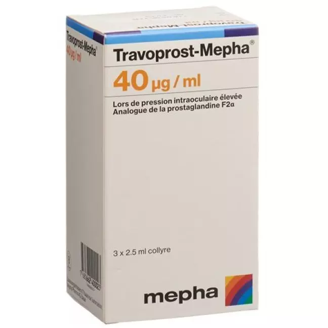 TRAVOPROST MEPHA OPHT 40MC