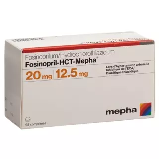 FOSINOPRIL-HCT MEPHA 20/12