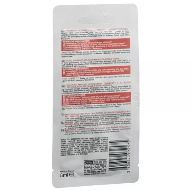 GARNIER SKINACT MASK PORE MINI GARNIER SKINACT MASK PORE MINI