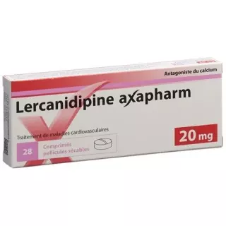 LERCANIDIPIN AXAPHARM 20MG