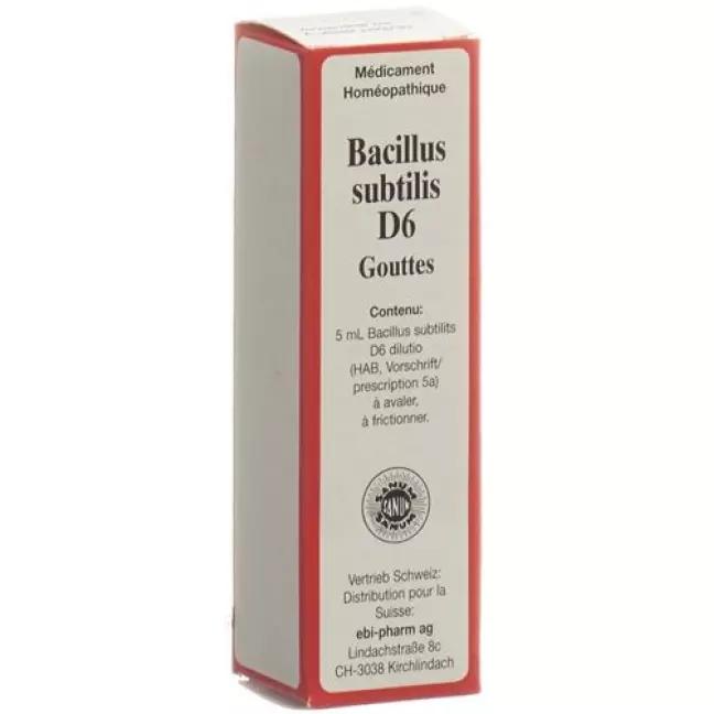 Sanum Bacillus Subtilis капли D 6 5мл Sanum Bacillus Subtilis капли D 6 5мл