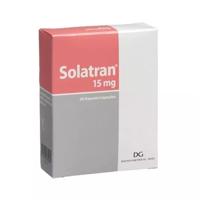 Solatran 15 mg 30 Kaps Solatran 15 mg 30 Kaps