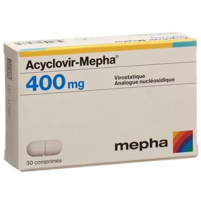 Acyclovir 400 mg 30 tablets Acyclovir 400 mg 30 tablets