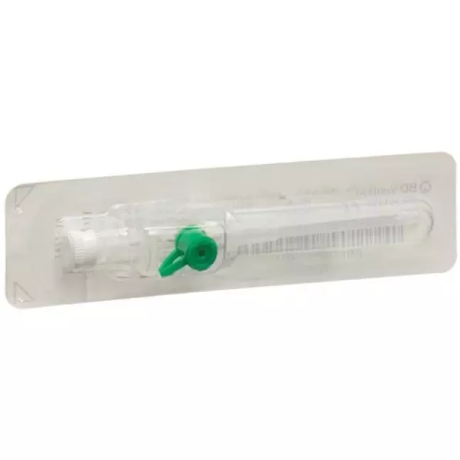 BD Venflon 2 1.2x45мм 18г Luer Grun 50 штук BD Venflon 2 1.2x45мм 18г Luer Grun 50 штук