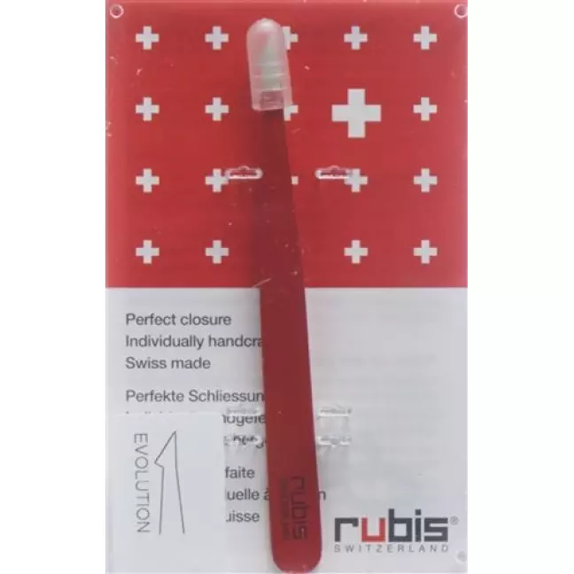 RUBIS PINZ EVOLUTION ROT INOX RUBIS PINZ EVOLUTION ROT INOX