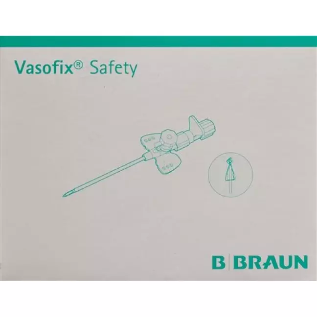 Vasofix Safety Iv-kanule 20г 1.1x33мм Rosa 50 штук Vasofix Safety Iv-kanule 20г 1.1x33мм Rosa 50 штук