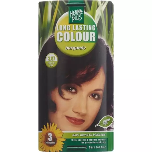 Henna Plus Long Last Colour 3.67 Burgund Henna Plus Long Last Colour 3.67 Burgund