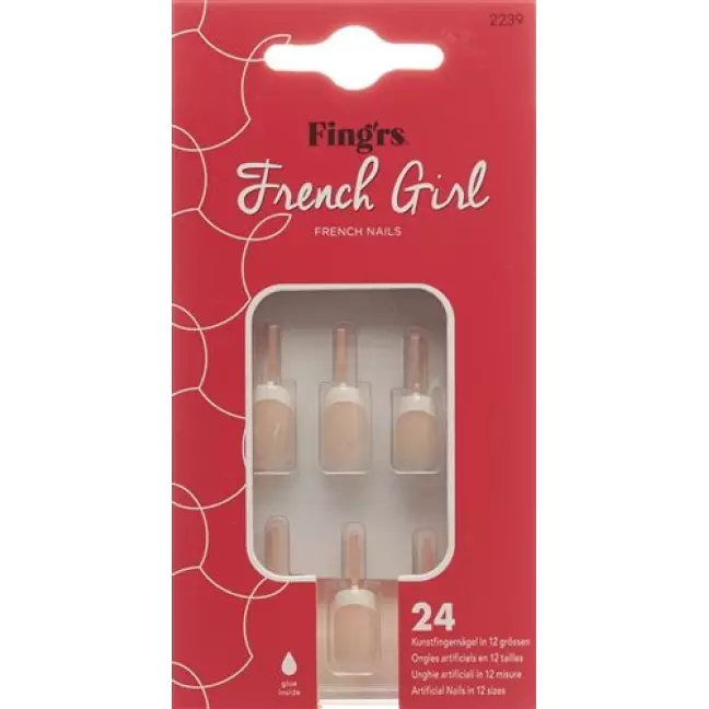 Fingrs kunstliche Nagel French Girl Sporty Fingrs kunstliche Nagel French Girl Sporty