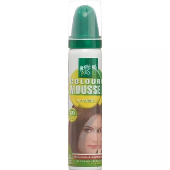 Henna Plus Colour Mousse Hazelnut 6.35 75мл Henna Plus Colour Mousse Hazelnut 6.35 75мл
