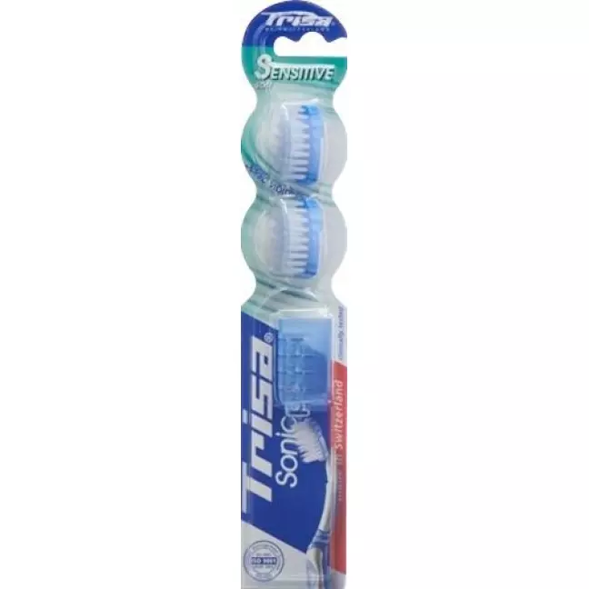 Trisa Sonicpower Ersatzset Schallzahnburste Sensitiv 2 штуки