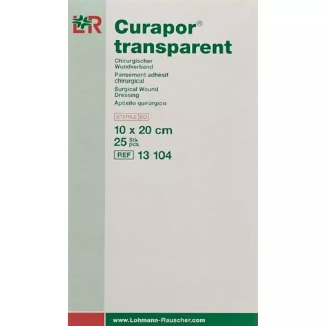 CURAPOR WUNDVERBND 10X20CM TRA CURAPOR WUNDVERBND 10X20CM TRA
