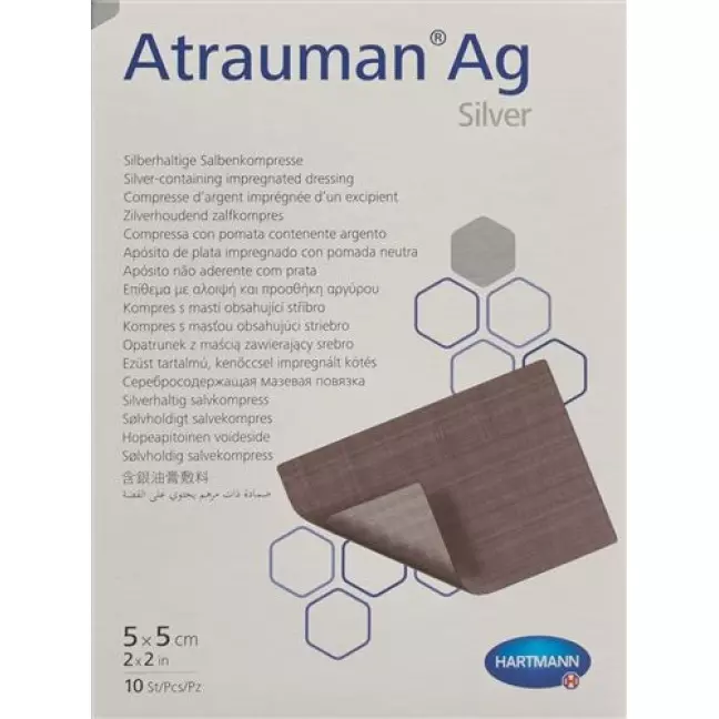 Atrauman Ag Kompressen 5x5см стерильный 10 штук Atrauman Ag Kompressen 5x5см стерильный 10 штук