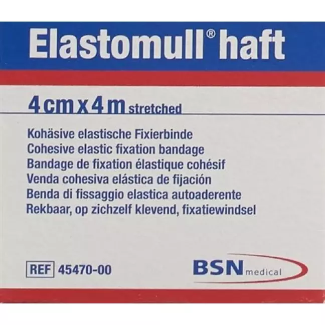 Elastomull Haft марлевый бинт Weiss 4мX4см рулон Elastomull Haft марлевый бинт Weiss 4мX4см рулон