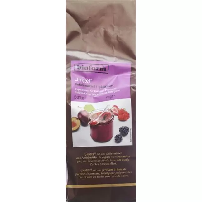 Unigel Gelierzucker Bio Knospe 500г