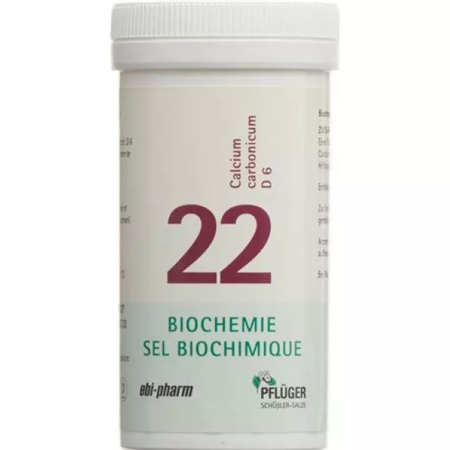 Pflueger Schussler Nr. 22 Calc Carb в таблетках, D 6 100г Pflueger Schussler Nr. 22 Calc Carb в таблетках, D 6 100г