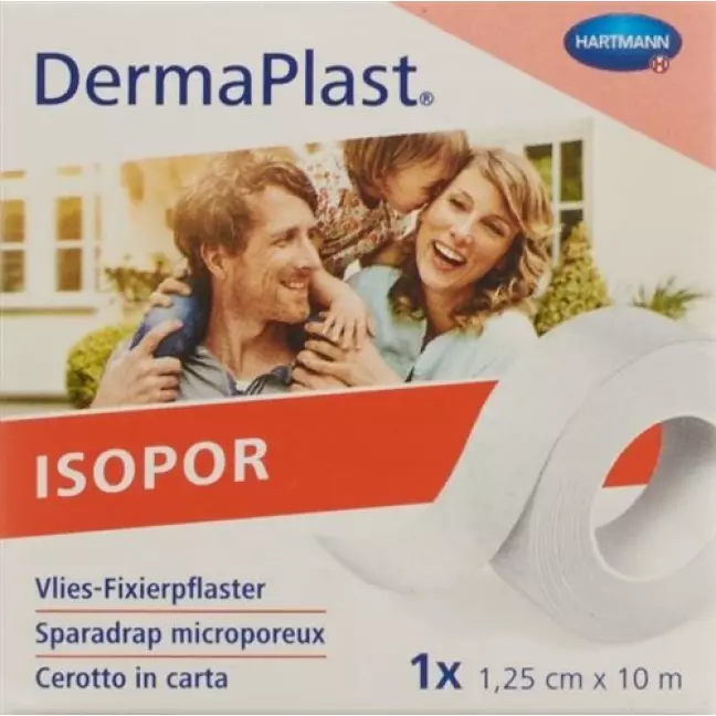 Dermaplast Isopor фиксирующий пластырь 10мX1.25см Weiss Dermaplast Isopor фиксирующий пластырь 10мX1.25см Weiss