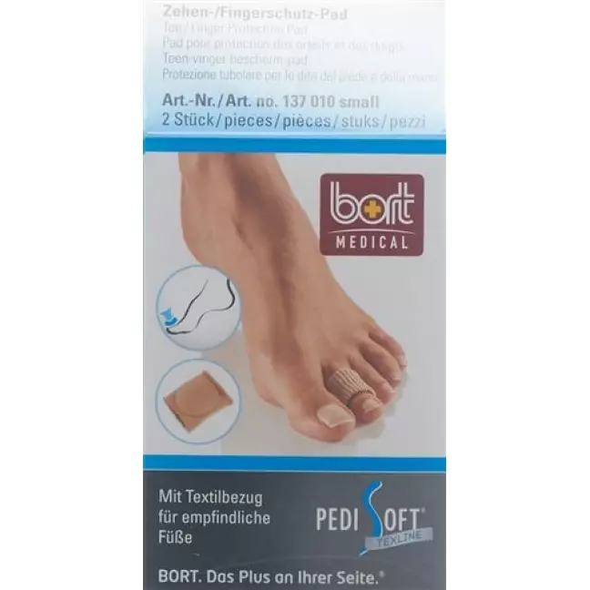 Bort Texline Zehen Fingerschutz-Pad S Bort Texline Zehen Fingerschutz-Pad S