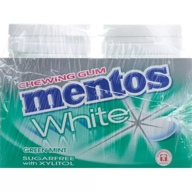 MENTOS GUM WHITE GREEN MINT MENTOS GUM WHITE GREEN MINT