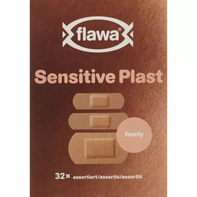 Flawa Sensitive Plast Assortiert 32 штуки Flawa Sensitive Plast Assortiert 32 штуки