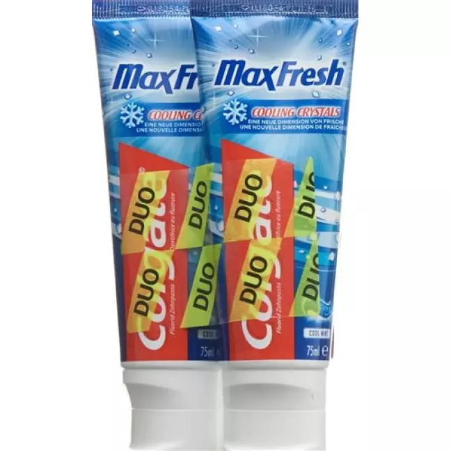 Colgate Max Fresh Zahnpasta Cool Mint 2x 75мл Colgate Max Fresh Zahnpasta Cool Mint 2x 75мл