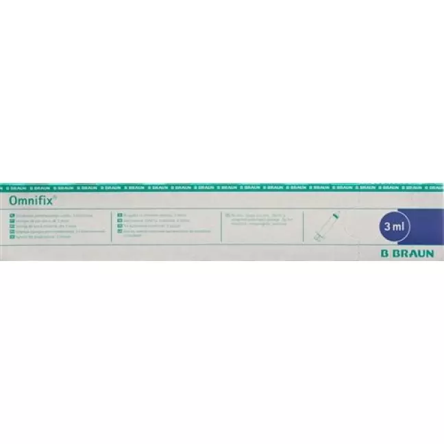 Omnifix Spritze Luer-Lock 3мл 100 штук Omnifix Spritze Luer-Lock 3мл 100 штук