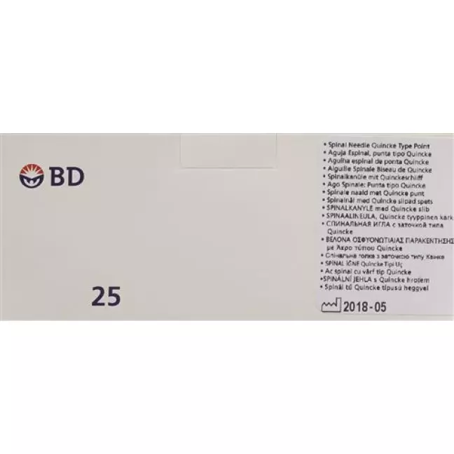 BD YALE SPINAL NADELN 22G 0.7X