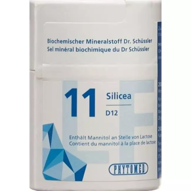 Phytomed Schussler Nr. 11 таблеток D 12 Lactosefrei 200 штук Phytomed Schussler Nr. 11 таблеток D 12 Lactosefrei 200 штук