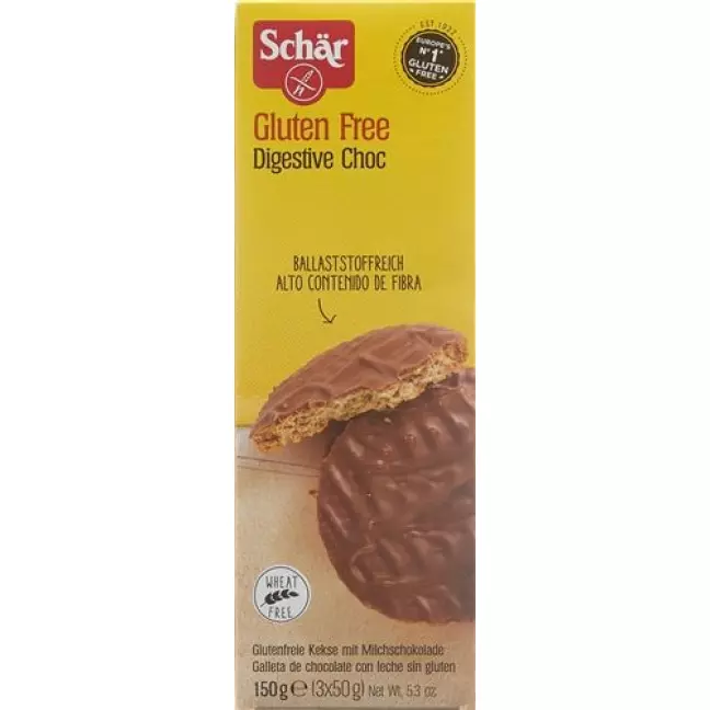 SCHAER DIGESTIVE CHOC GLUTENFR SCHAER DIGESTIVE CHOC GLUTENFR