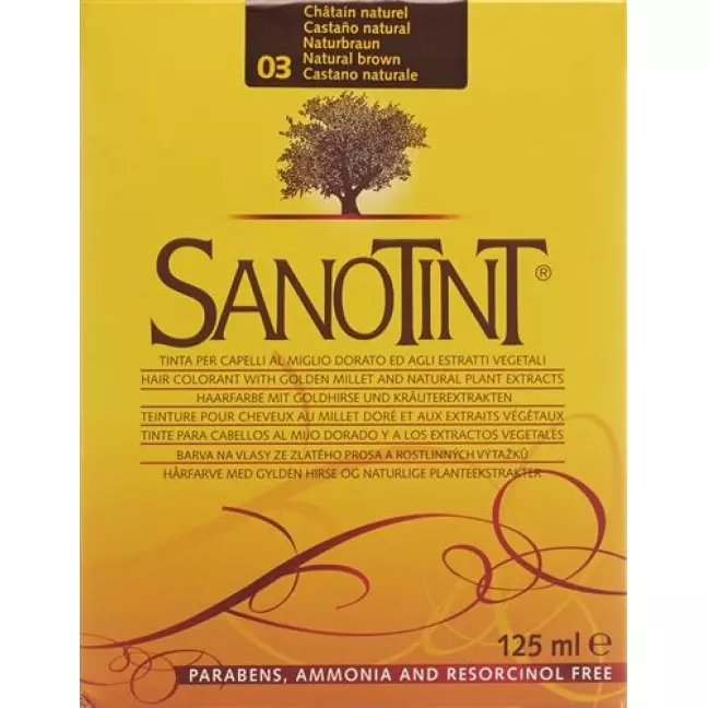 Sanotint цвет волос 03 Naturbraun