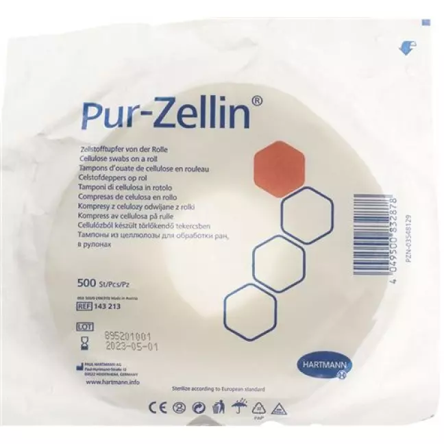 Pur-zellin 4x5см не стерильный 500 штук Pur-zellin 4x5см не стерильный 500 штук