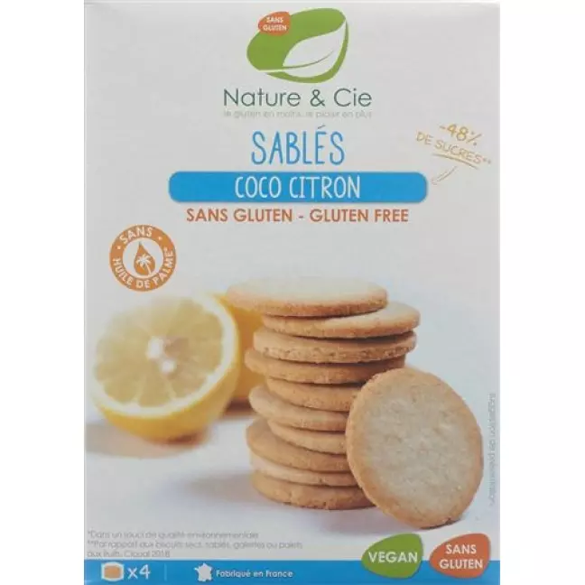 NAT&CIE BUTTERKEKS KOKO ZIT GF NAT&CIE BUTTERKEKS KOKO ZIT GF