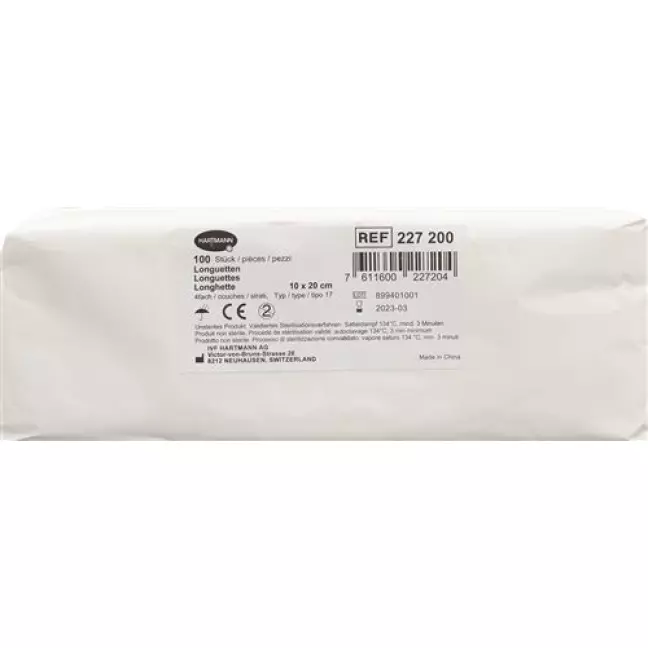 IVF Faltkompressen Typ 17 4-fach 10x20см 100 штук IVF Faltkompressen Typ 17 4-fach 10x20см 100 штук
