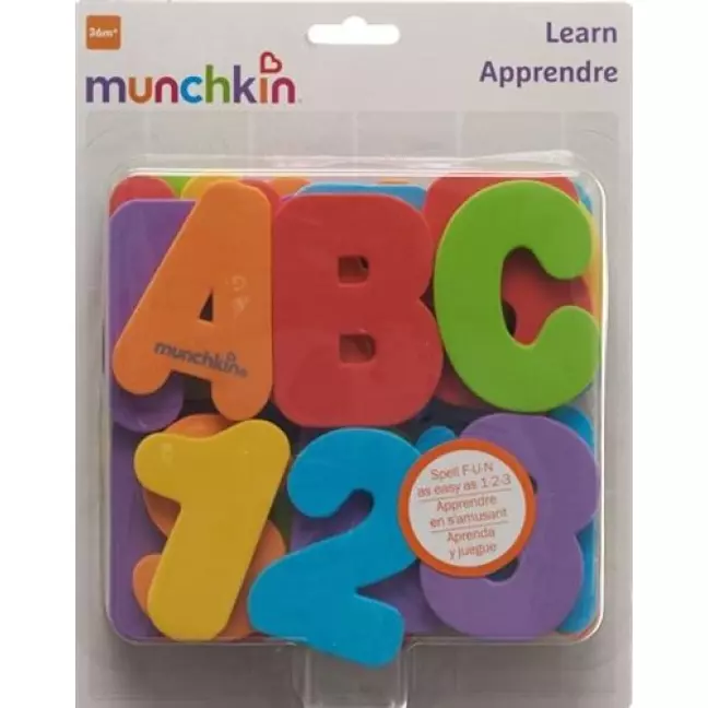 MUNCHKIN BADE BUCHSTABEN+ZAHLE MUNCHKIN BADE BUCHSTABEN+ZAHLE