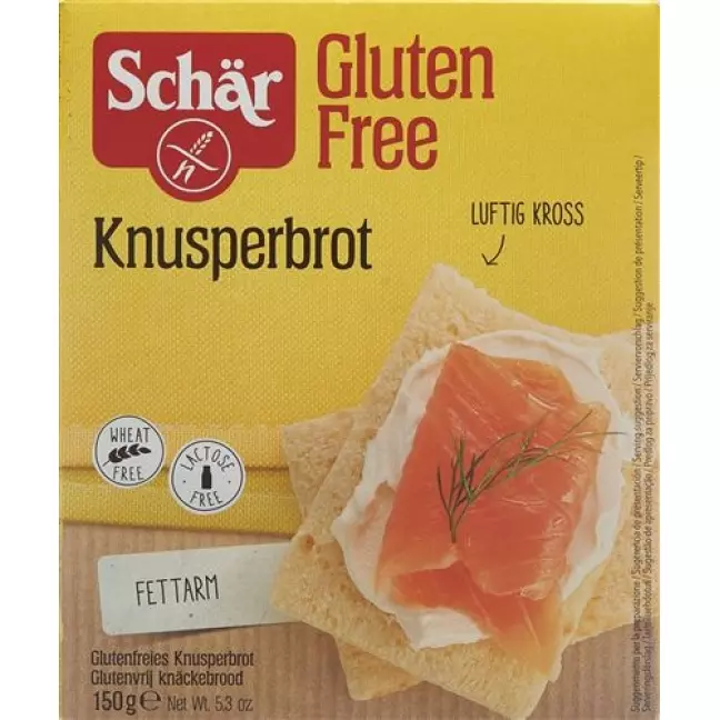 SCHAER KNUSPERBROT GLUTENF SCHAER KNUSPERBROT GLUTENF