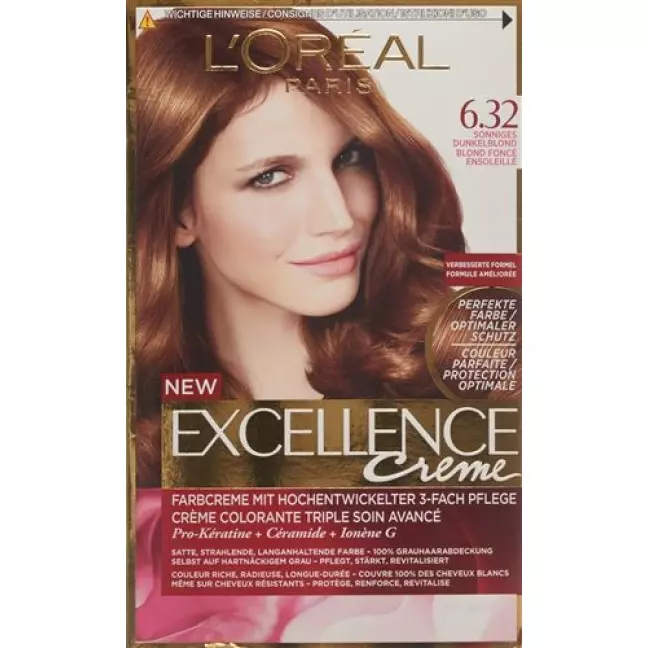 Excellence Color крем 6.32 Sonniges Dunkelblond Excellence Color крем 6.32 Sonniges Dunkelblond