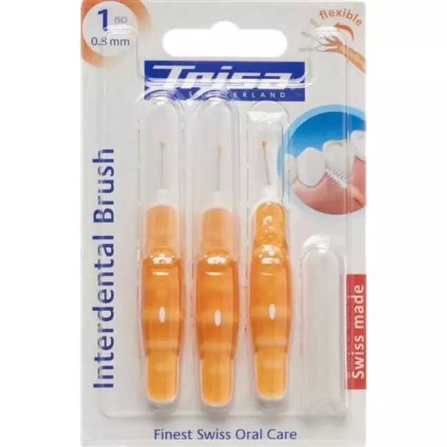 Trisa Interdental Brush 1.8мм Flexibel 3 штуки Trisa Interdental Brush 1.8мм Flexibel 3 штуки