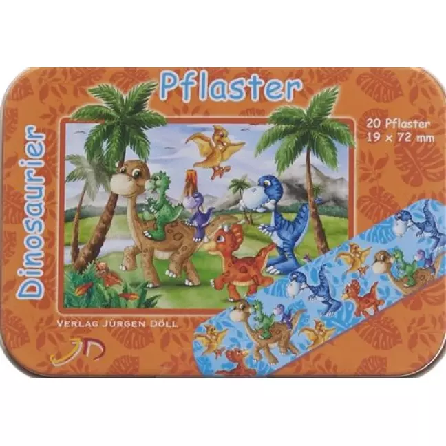 Doell Heftpflaster 19x72мм Dinosaurier доза 20 штук Doell Heftpflaster 19x72мм Dinosaurier доза 20 штук