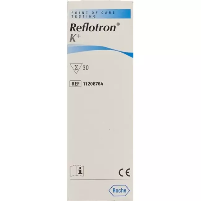 Reflotron Kalium Teststreifen 30 штук Reflotron Kalium Teststreifen 30 штук