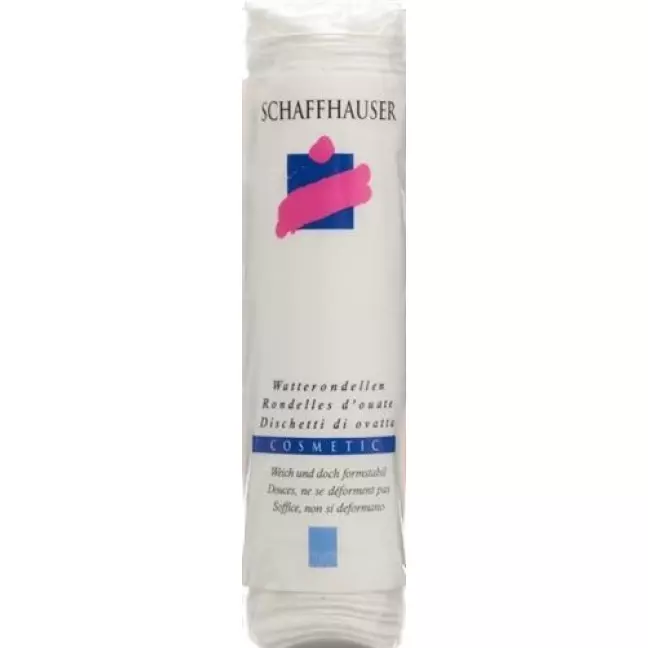 Schaffhauser Wattepads Cosmetic 80 штук Schaffhauser Wattepads Cosmetic 80 штук