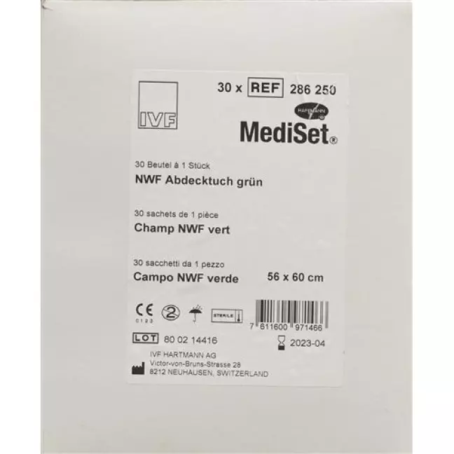 MEDISET IVF NWF ABDECKT56X60CM MEDISET IVF NWF ABDECKT56X60CM