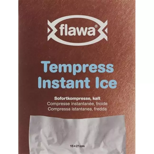 Flawa Tempress Instant Ice Sofortkompresse Kalt 15x21см Flawa Tempress Instant Ice Sofortkompresse Kalt 15x21см