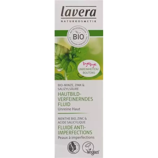 Lavera Hautbildverfeinerndes Fluid Minze 50мл Lavera Hautbildverfeinerndes Fluid Minze 50мл