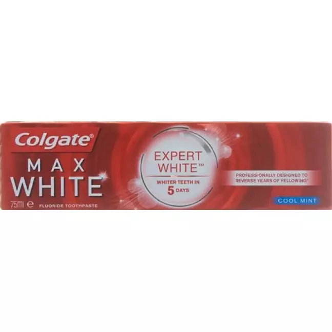 Colgate Max White Expert White Zahnpasta 75мл Colgate Max White Expert White Zahnpasta 75мл