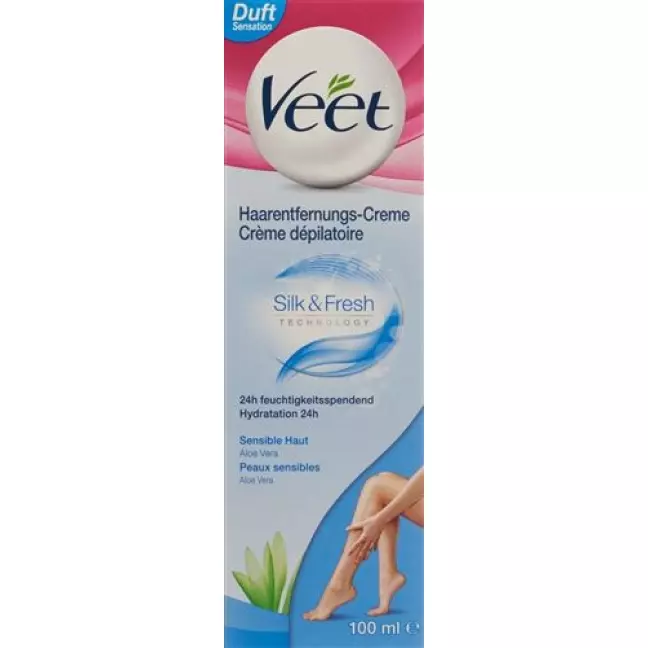 Veet крем для удаления волос Sensible Haut 100мл Veet крем для удаления волос Sensible Haut 100мл