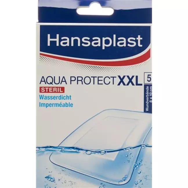 Hansaplast Aqua Protect Strips XXL 5 штук Hansaplast Aqua Protect Strips XXL 5 штук